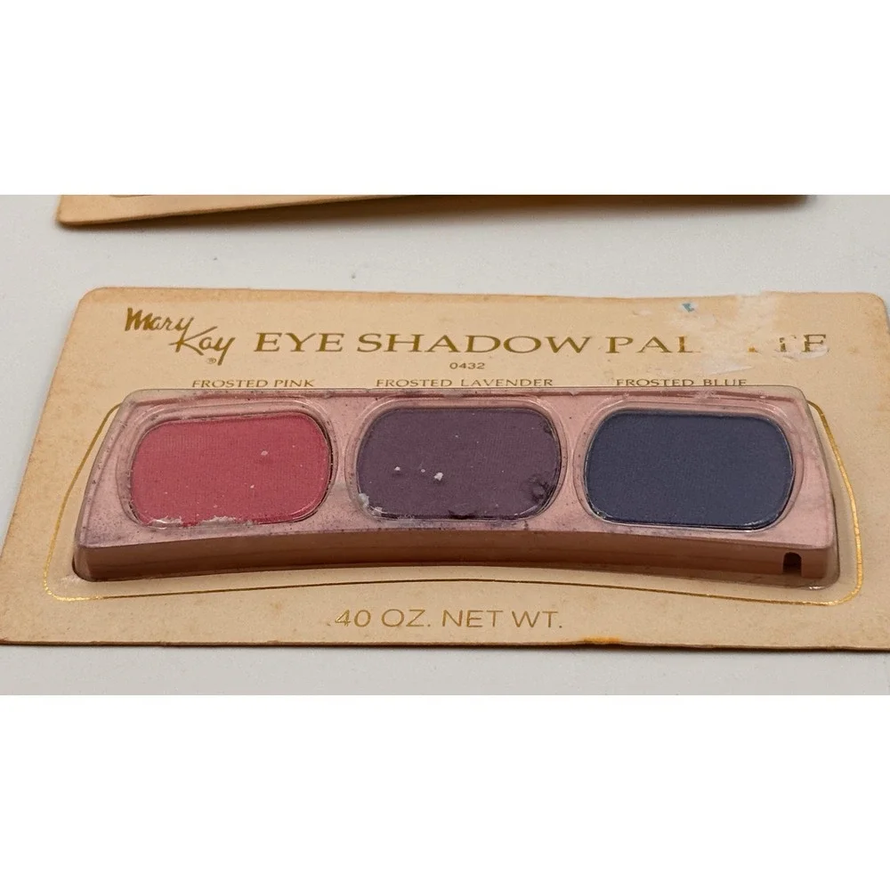 Vintage NWT Mary Kay Eye Shadow Palette Frosted Pink Frosted‎ Makeup 0432